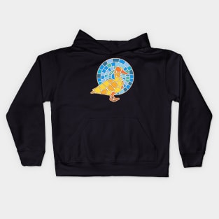 Mosaic Duck Kids Hoodie